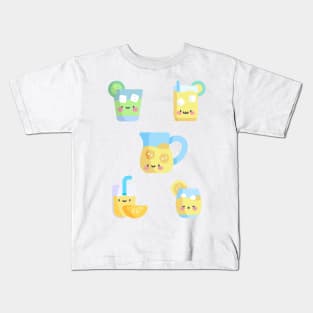 Cute lemonade - Kawaii lemonade - Lemonade squad Kids T-Shirt